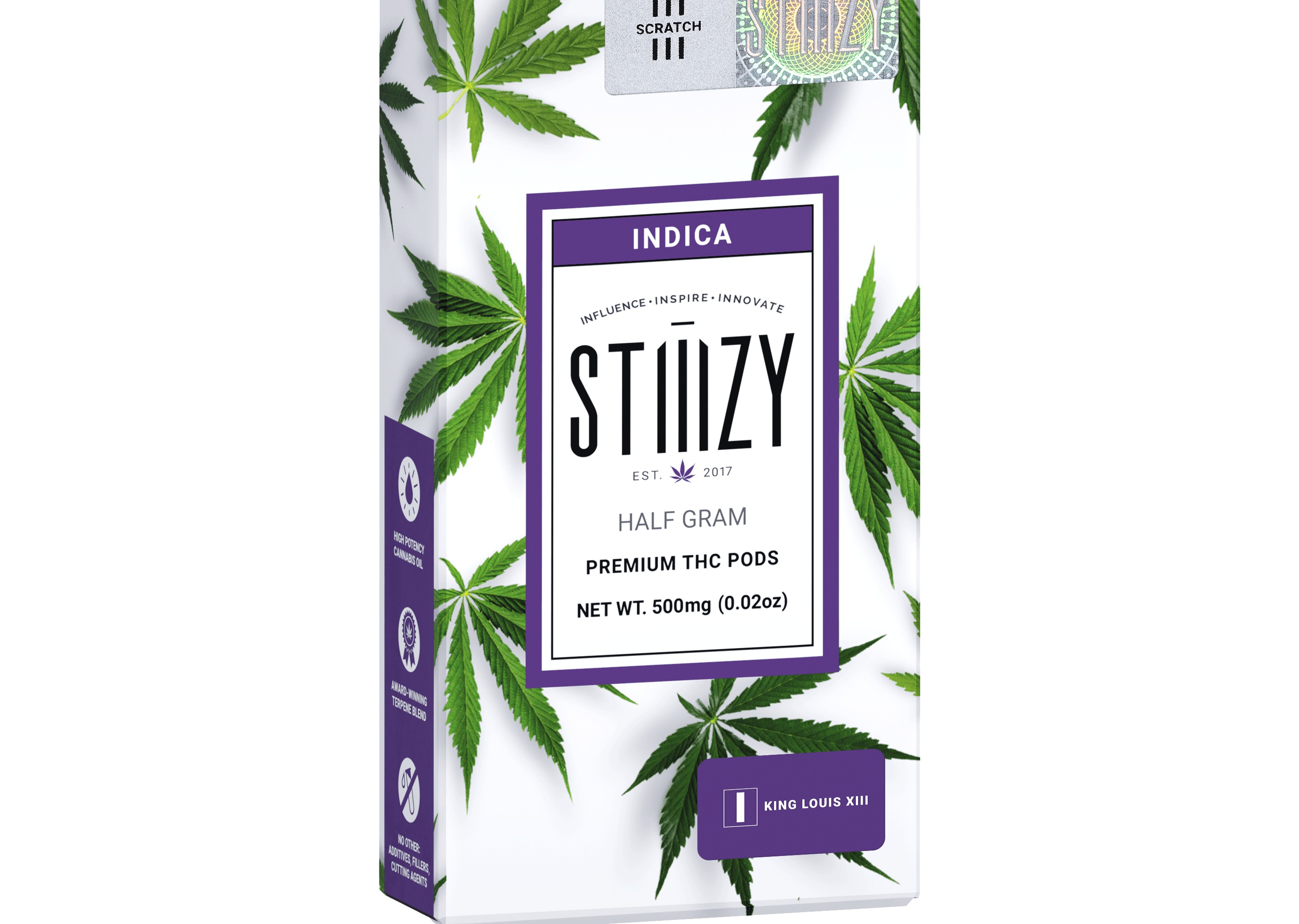 Photograph of product: 0.5g King Louis XIII Pod