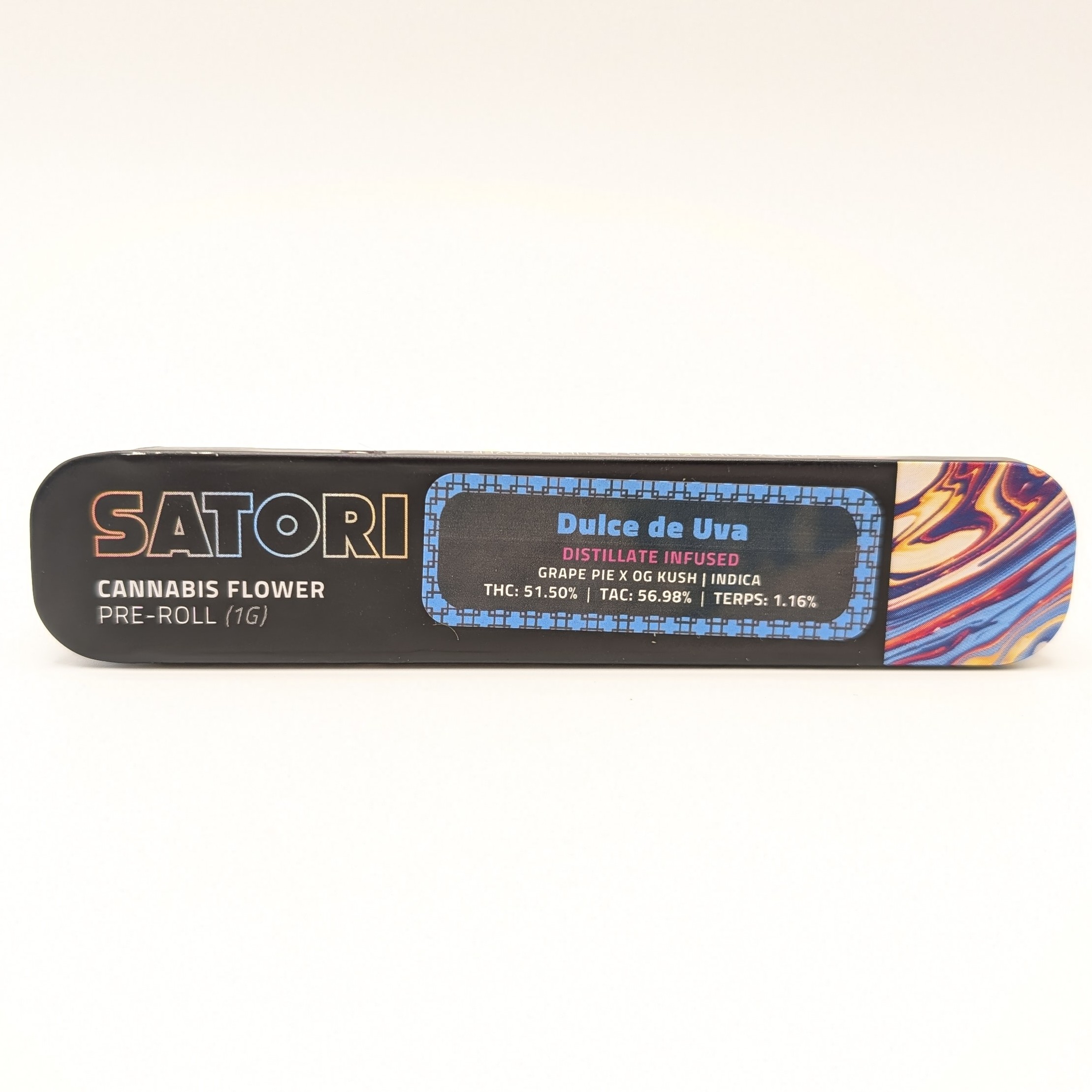 Photograph of product: Dulce de Uva 1g Infused Pre Roll
