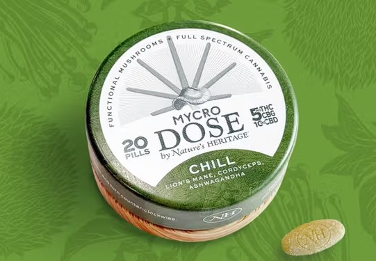 Photograph of product: Nature's Heritage Mycro CHILL (H) Pills 5mg 20pk