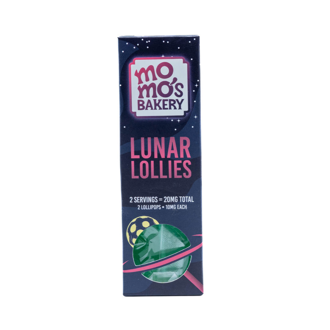 Photograph of product: MoMo's Bakery - Lunar Lollies 20mg - Cosmic Citrus