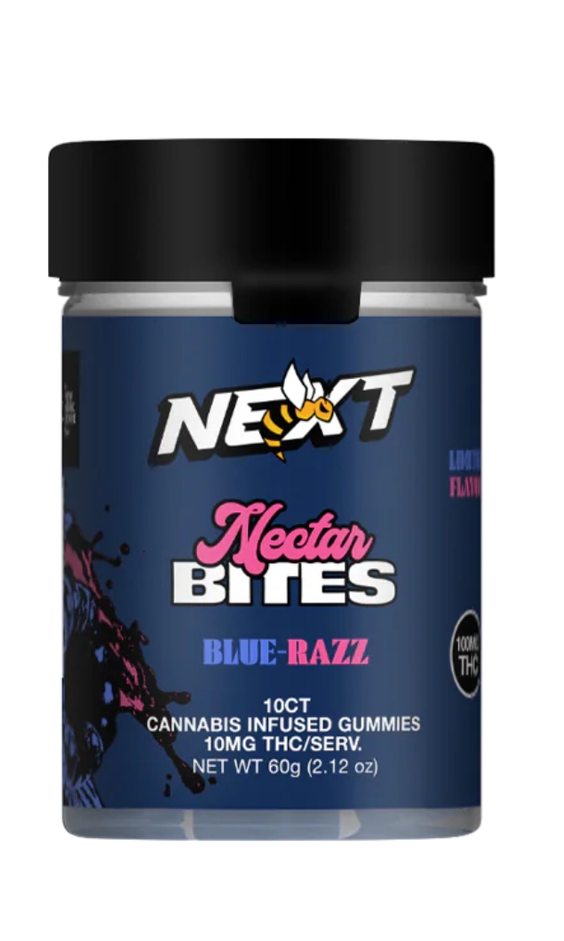 Photograph of product: Next | Blue Razz | Nectar Bites