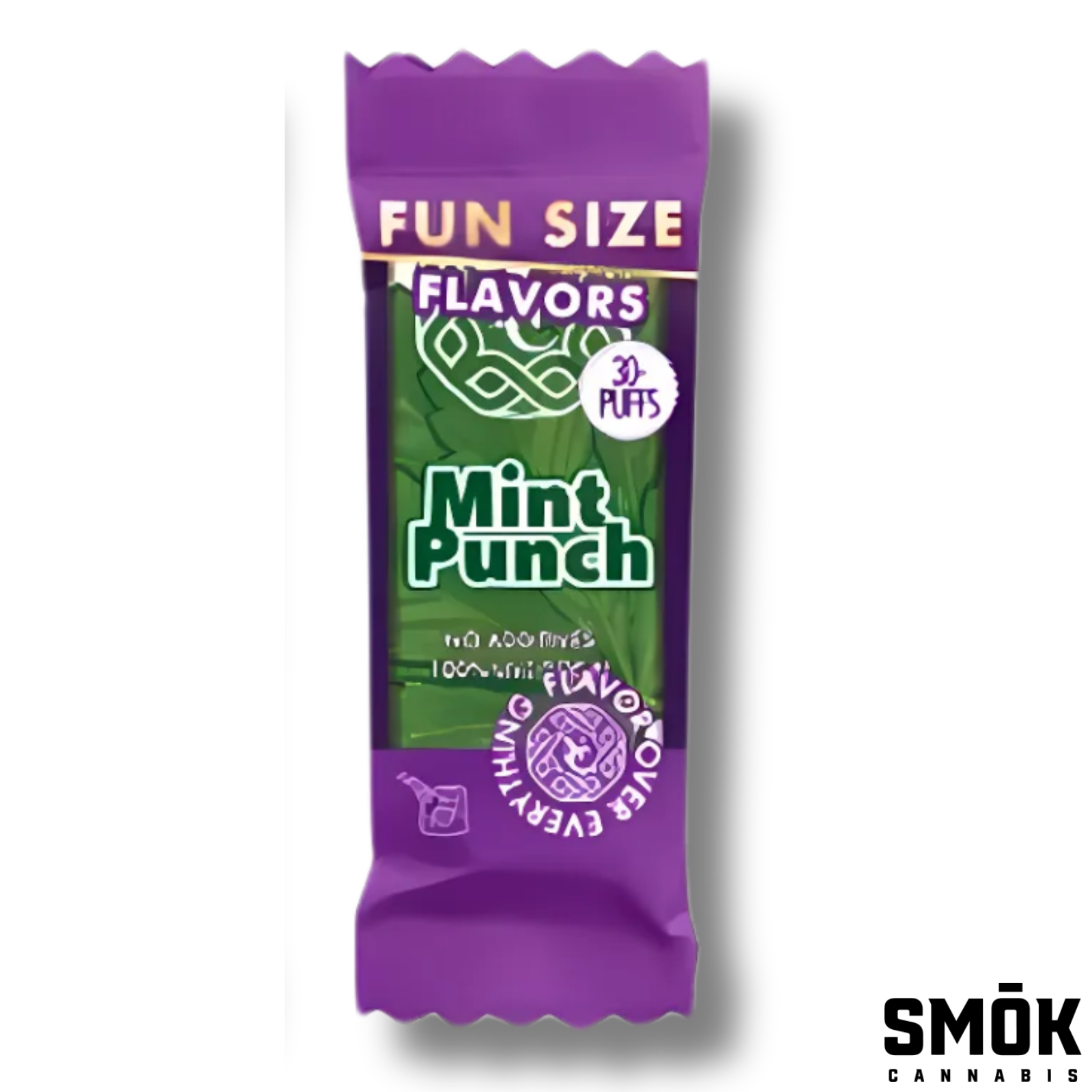 Photograph of product: North Coast x Adams Family Fun Size au chocolat Rosin Vape Mint Punch