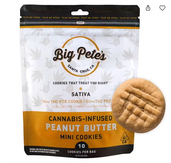 Photograph of product: 10PK Oui'd PB COOKIES