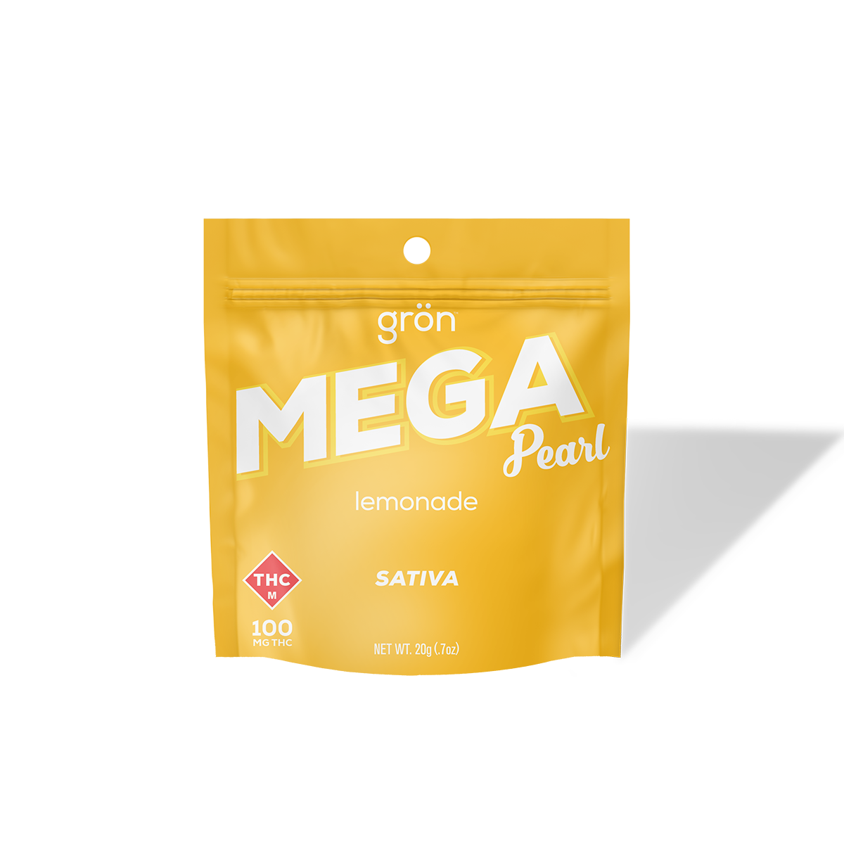 Photograph of Product: Lemonade Mega Pearl (100mg)