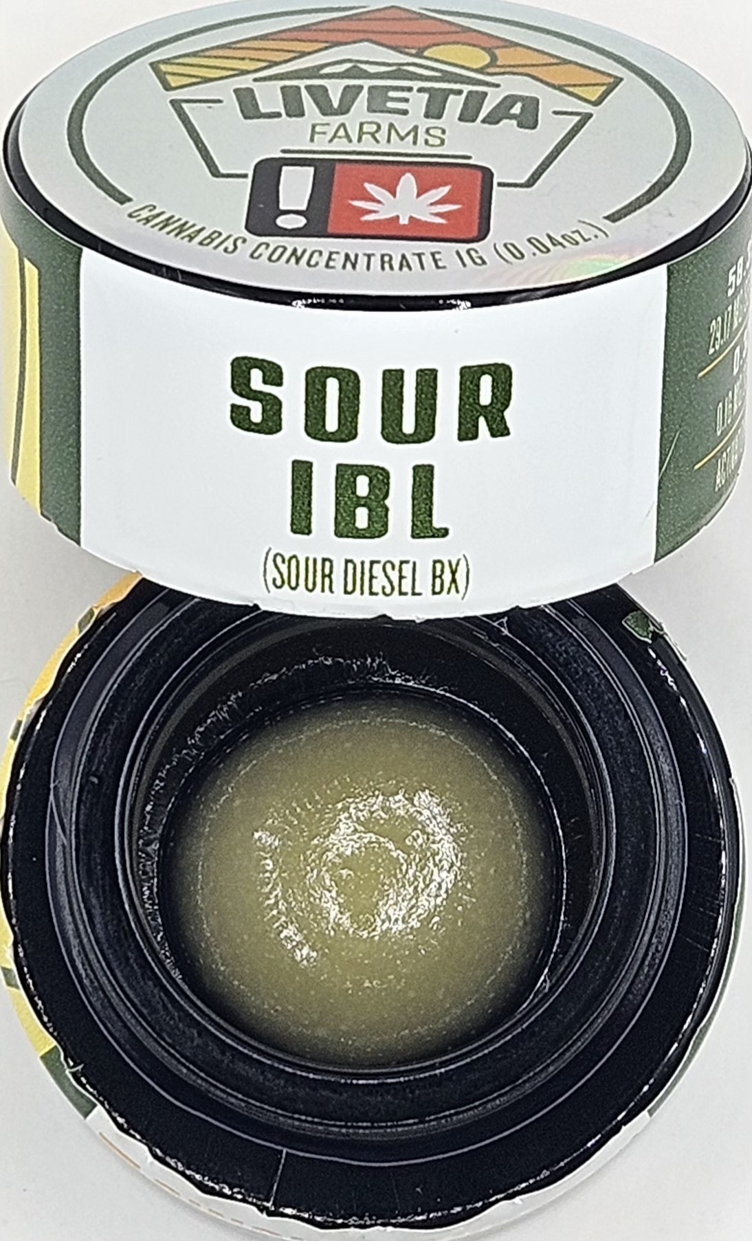 Photograph of product: Livetia Farms - Sour IBL Rosin