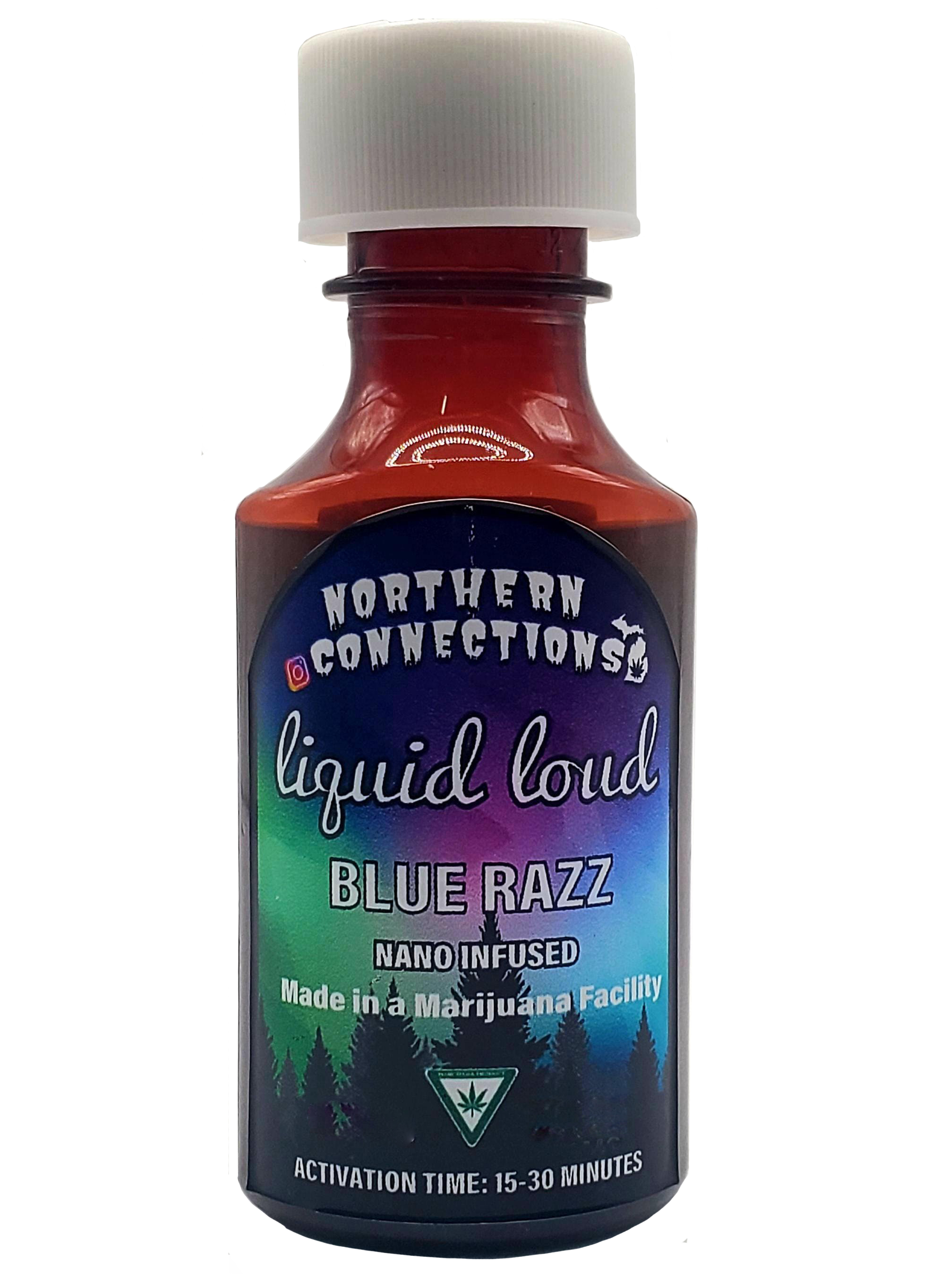 Photograph of product: Blue Raspberry Liquid Loud Adult Use