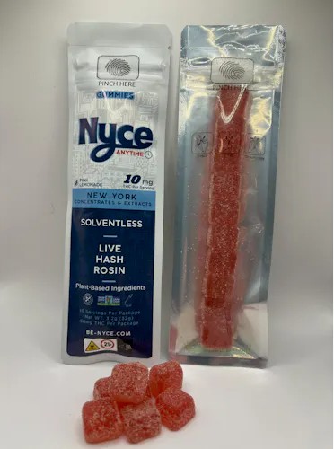Photograph of Product: Pink Lemonade Rosin Gummies | 10pk | 100mg