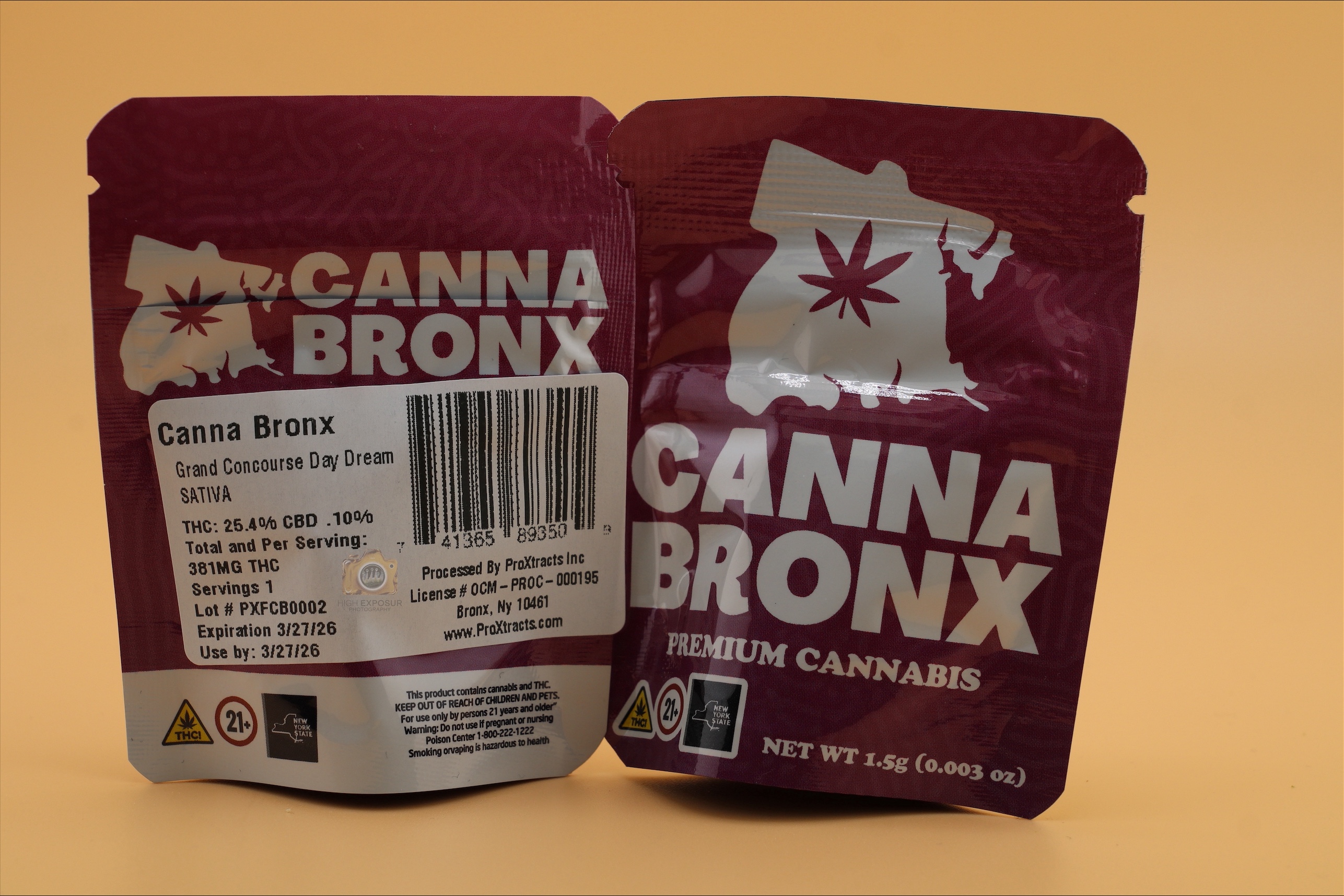 Photograph of product: Canna Bronx | Grand Concourse Day Dream Flower, bag 1.5g