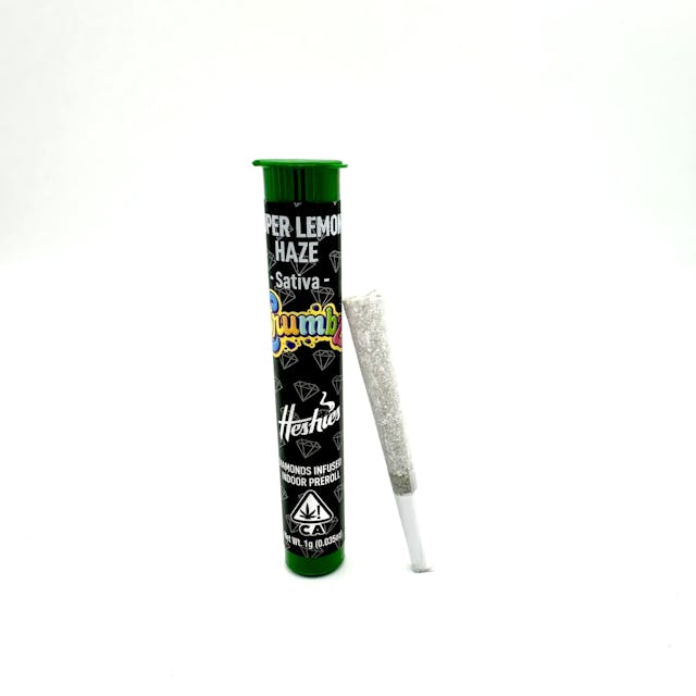 Photograph of product: Super Lemon Haze Infused Preroll - 1g - 