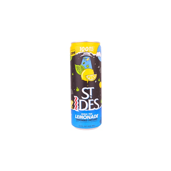 Photograph of product: ST. IDES - Lemonade Tea 100mg