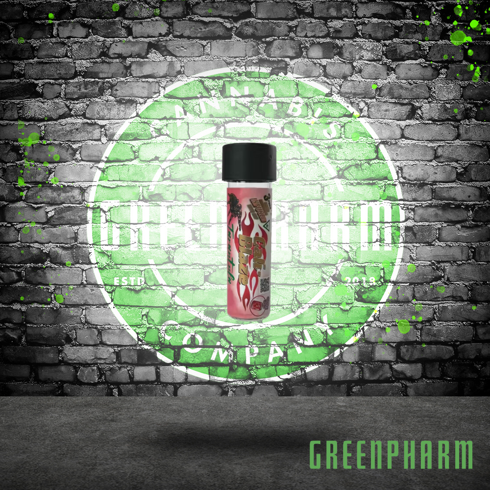 Photograph of product: Cali-Blaze , 3CT, 1G Tarantula Infused Pre-Rolls | Cherry Lime