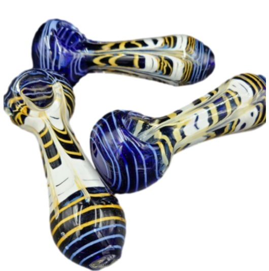 Photograph of product: Luvbuds | Pipe | 4.5" Heavy Spider Web | Assorted