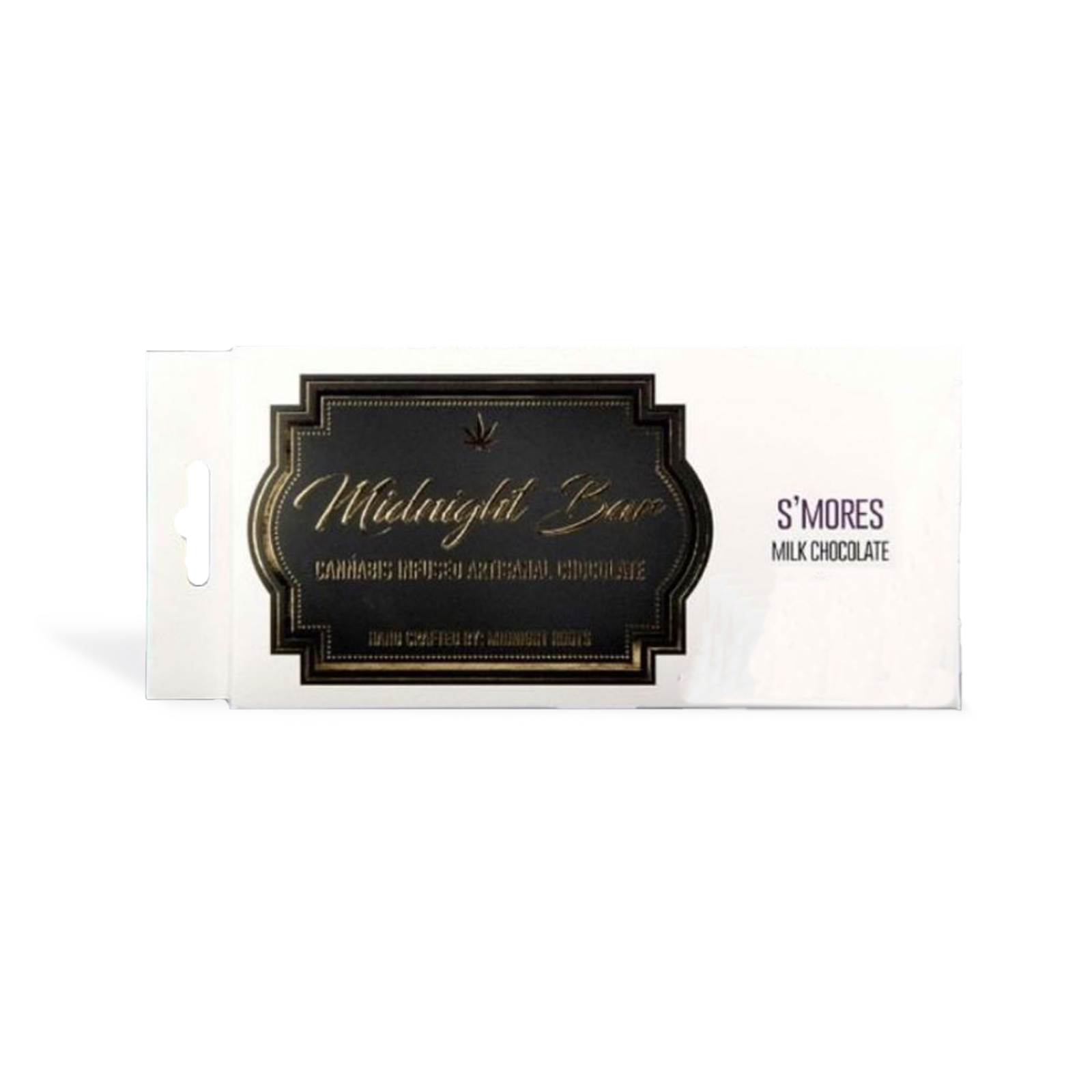 Photograph of product: Midnight Roots S'mores Chocolate Bar | 200mg