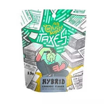 Photograph of product: Oh Well Flower Taxes 3.5g - 