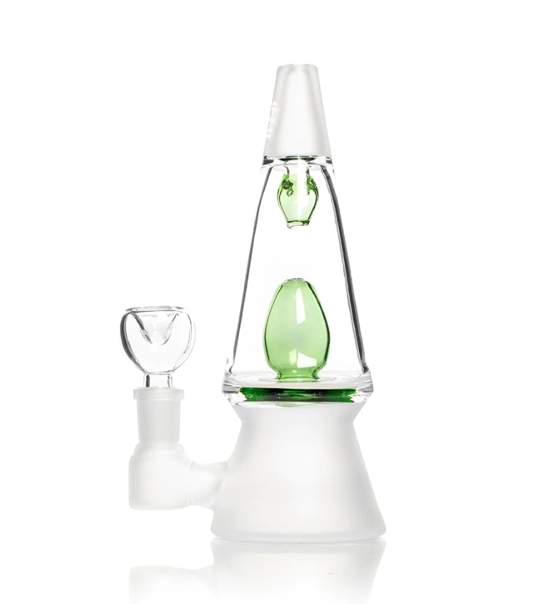 Photograph of product: Water Pipe | That 70's Bong | Green | 7"