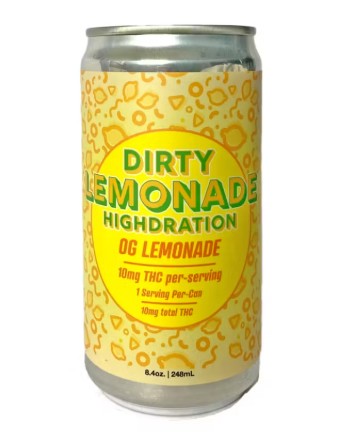 Photograph of product: Dirty Lemonade | OG Lemonade | Infused Beverage | 10mg