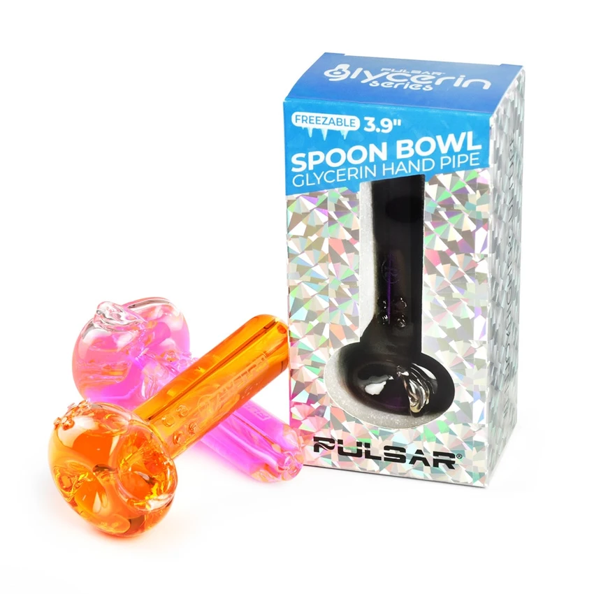 Photograph of product: Glycerin Spoon Pipe - 4"