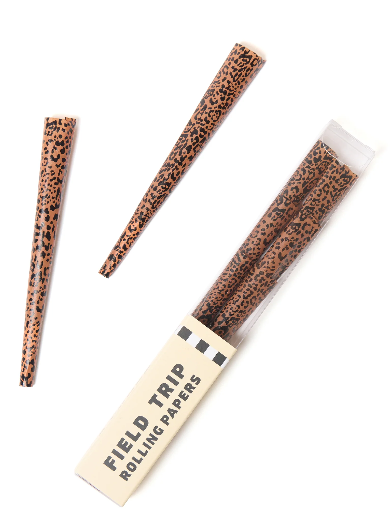 Photograph of product: Field Trip Rolling Papers | Leopard Cones