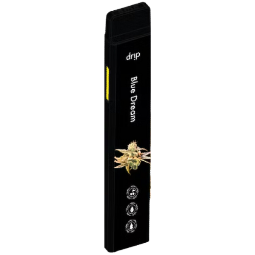 Photograph of Product: Drip Vaporizers Blue Dream Sativa Disposable Vape Pen 1g