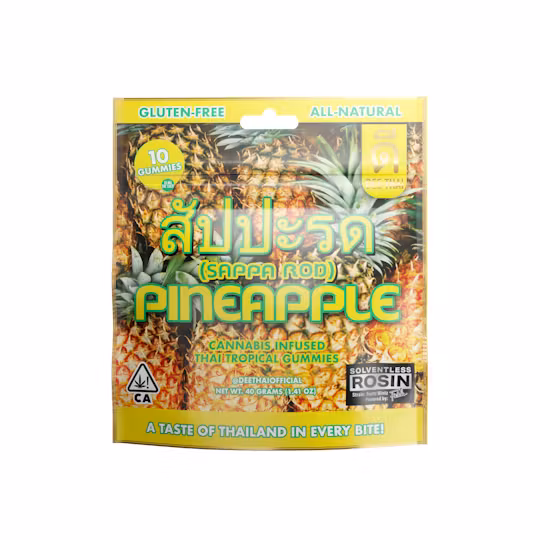 Photograph of product: Dee Thai | Pineapple Gummies