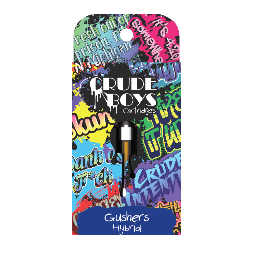 Photograph of product: CRUDE BOYS | VAPE CART BLUEBERRY WIDOW