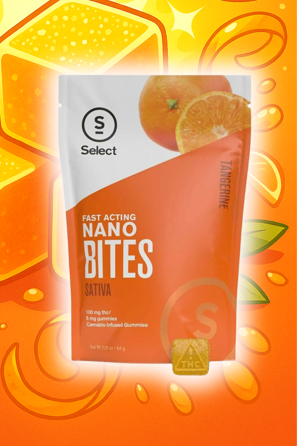 Photograph of product: Select | Tangerine | 100mg