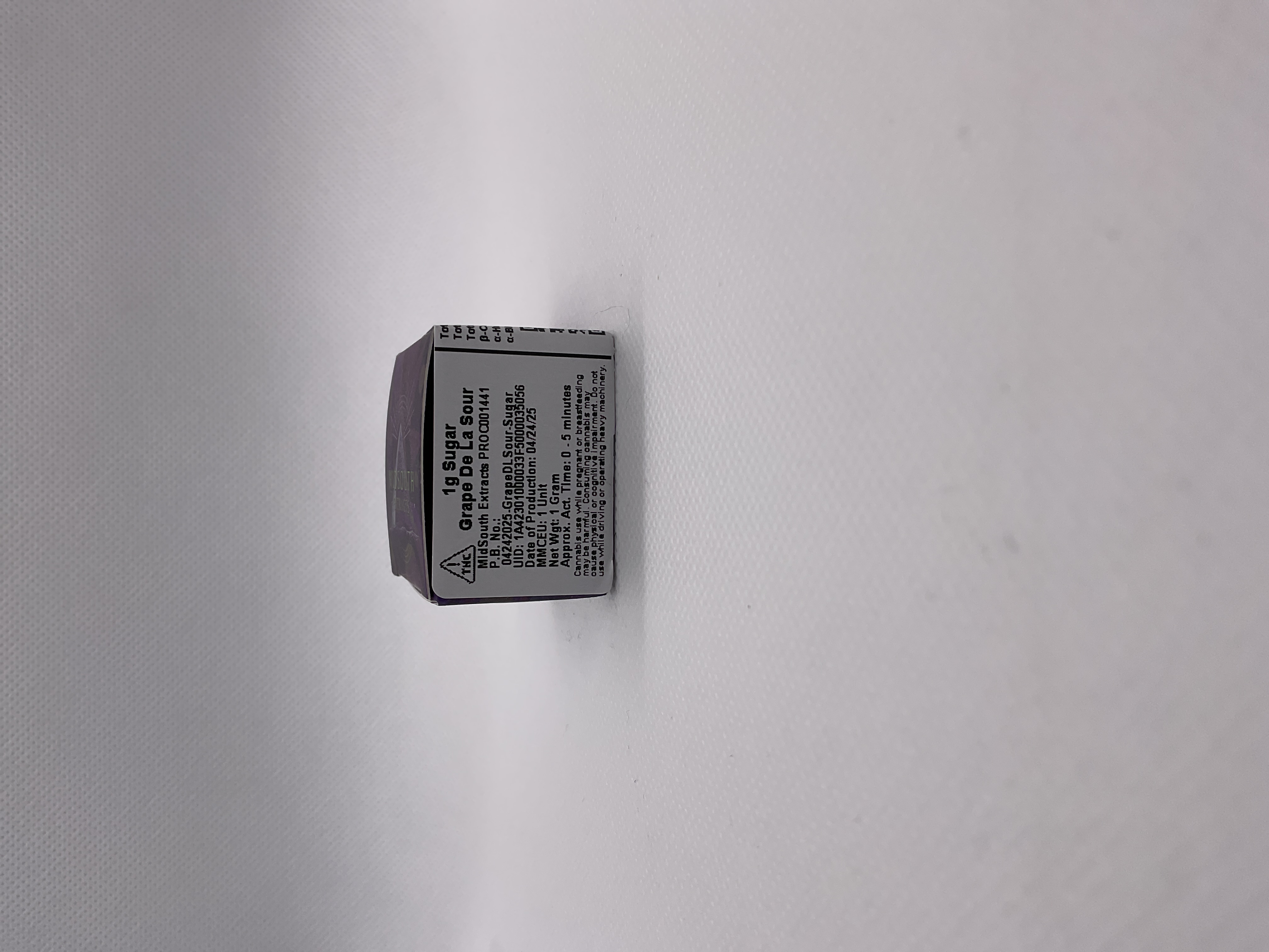 Photograph of product: Midsouth | 1g | Grape De La Sour Sugar