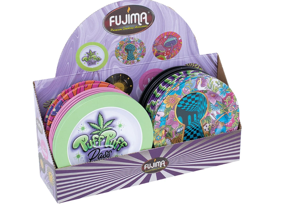 Photograph of product: Accessories - AFG Distribution - Fujima Dazed Round Metal Ashtray