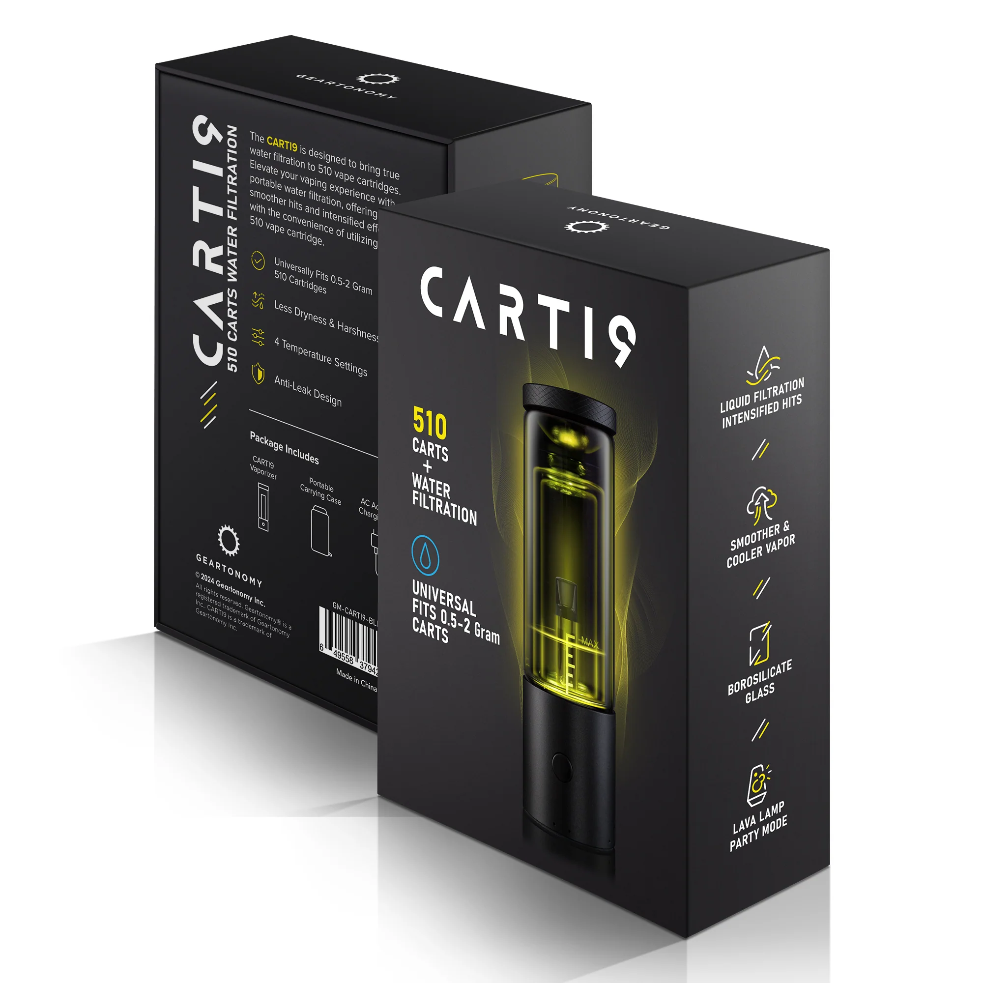 Photograph of product: CARTI9 | 510 Vape + Water Filtration