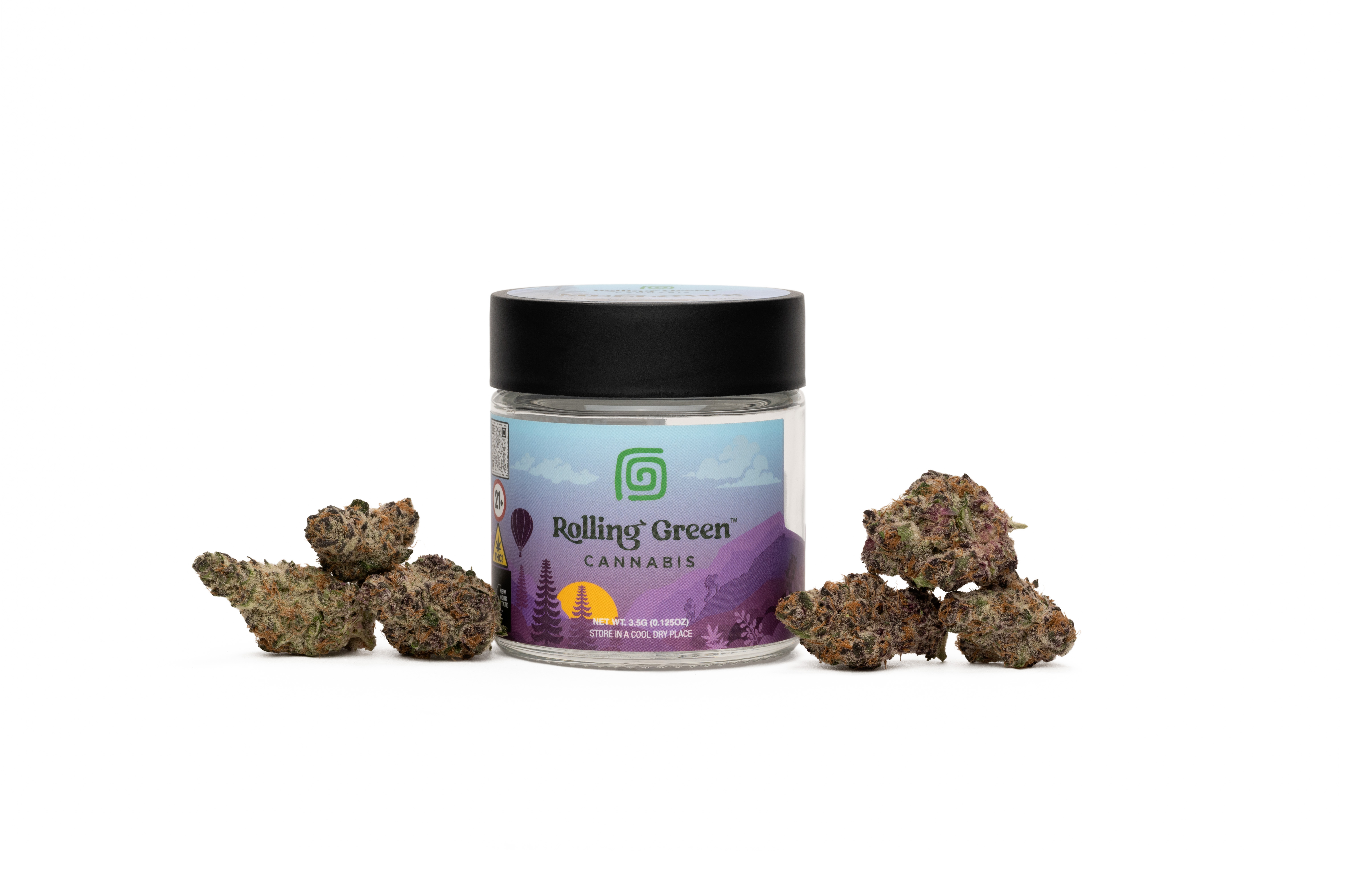 Photograph of product: Rolling Green | Super Boof | Flower - 3.5g