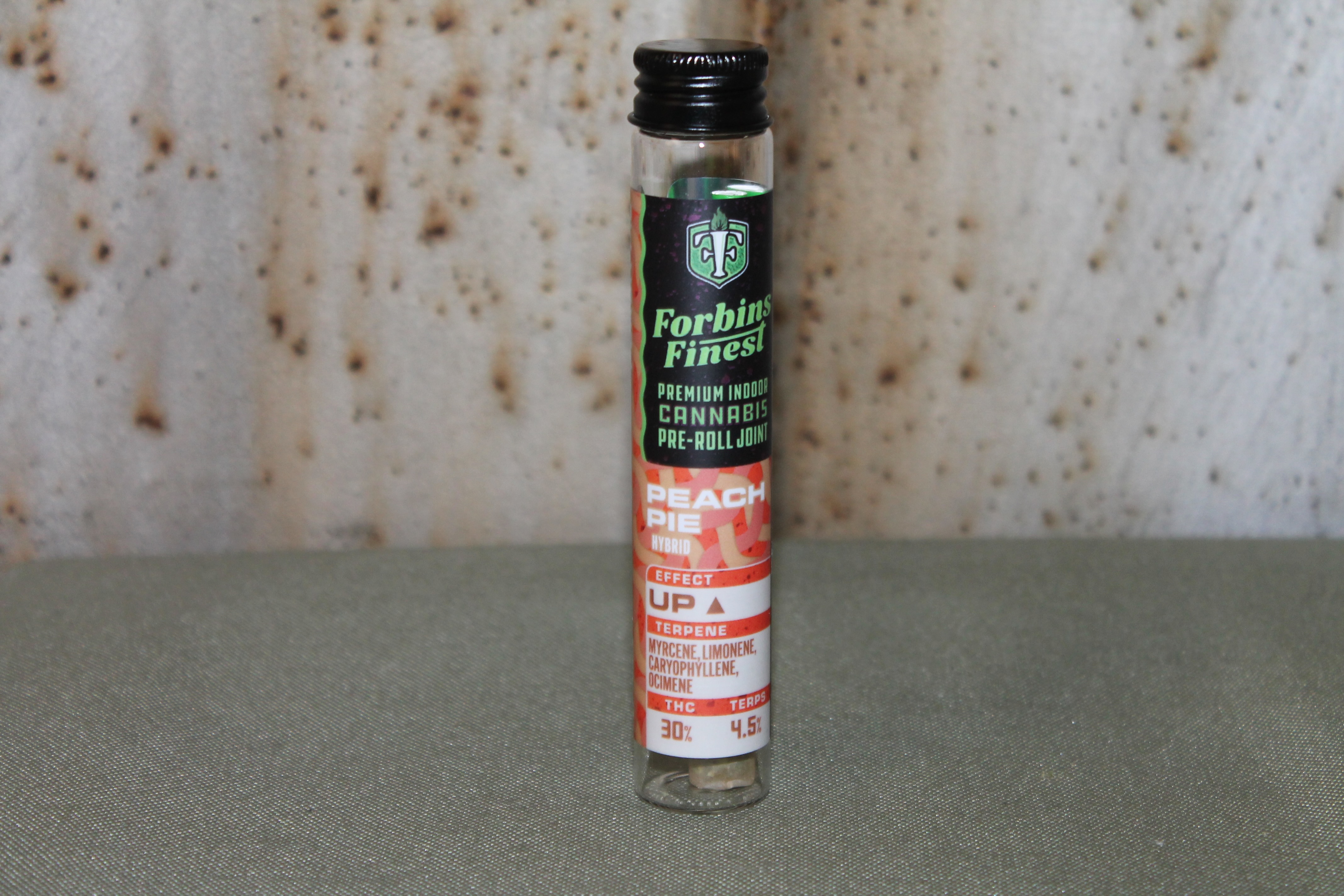 Photograph of product: Forbins Finest I Peach Pie I Pre-Roll