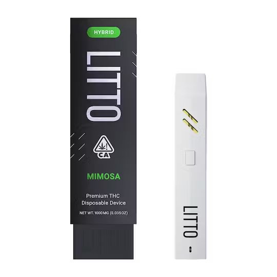 Photograph of Product: LITTO Mimosa Hybrid All-in-one Vape Pen, 1g