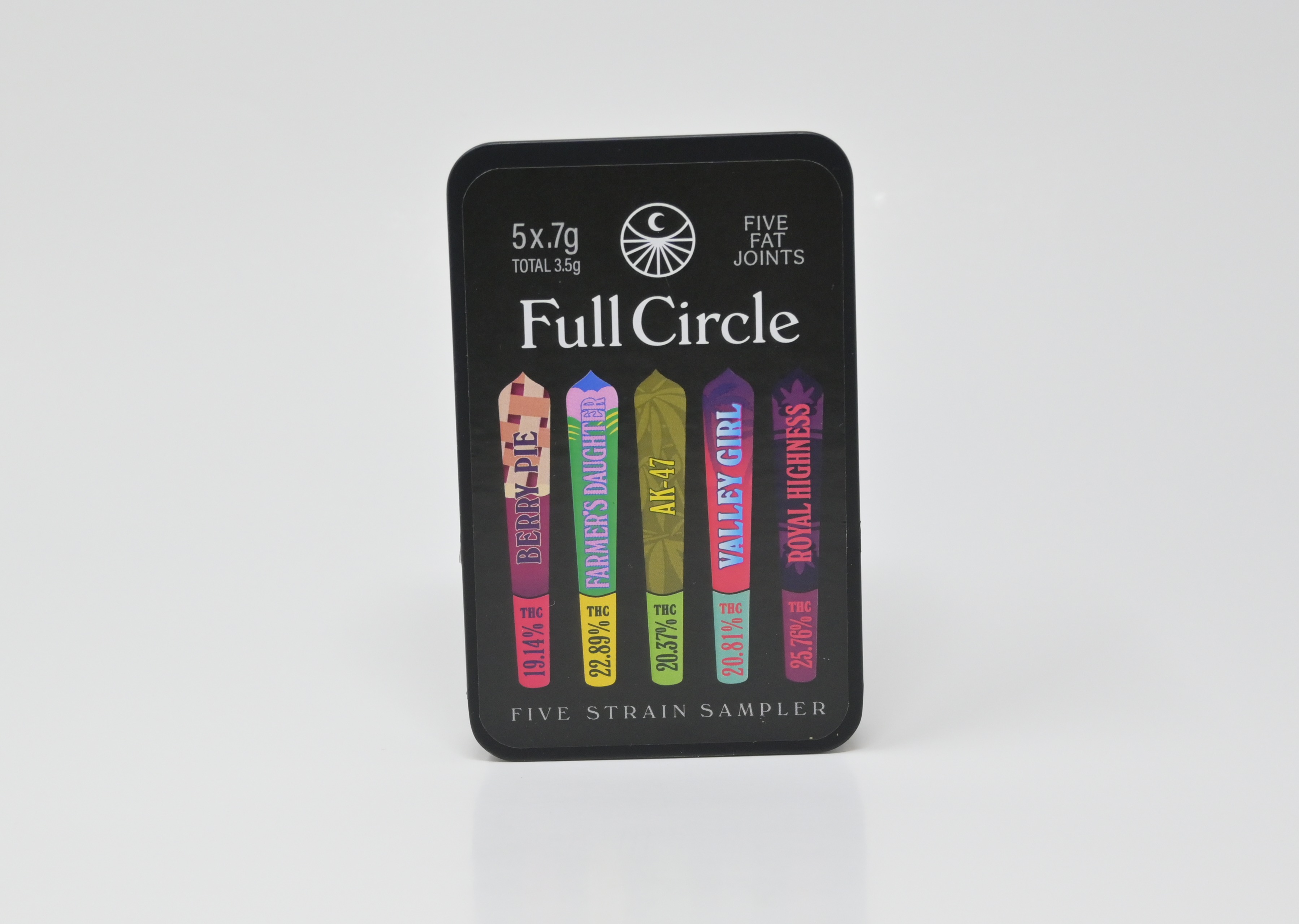 Photograph of product: Full Circle Farm | Five Strain Sampler (5 x | Dogwalkers | 5PK