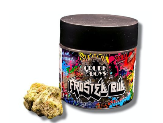 Photograph of product: Crude Boys - Trop Cookies Frosted Buds - 3.5g