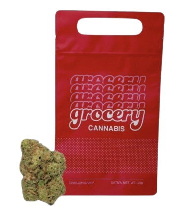 Photograph of product: Flowerhouse | Grocery Bag | Strawberry Shortcake | Flower - 28g