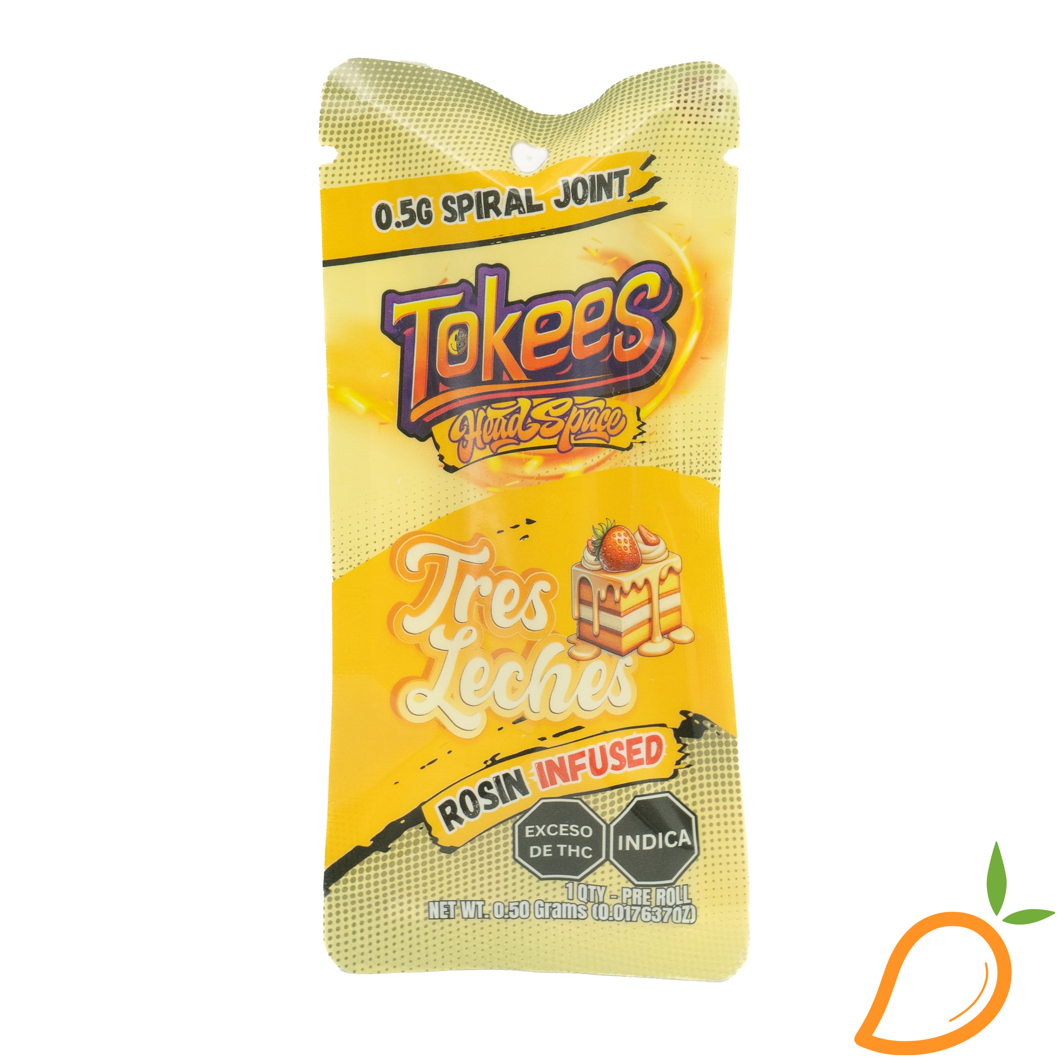 Photograph of product: 0.5g Tres Leches Infused Preroll Tokees