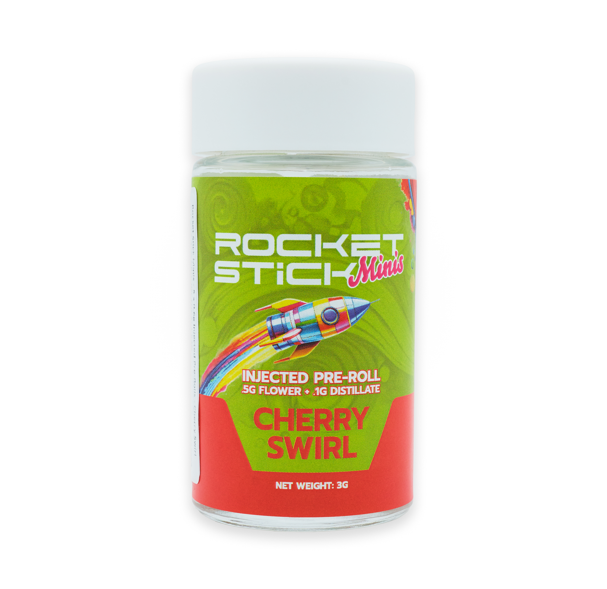 Photograph of product: Cherry Swirl | .6G Infused Prerolls 5CT