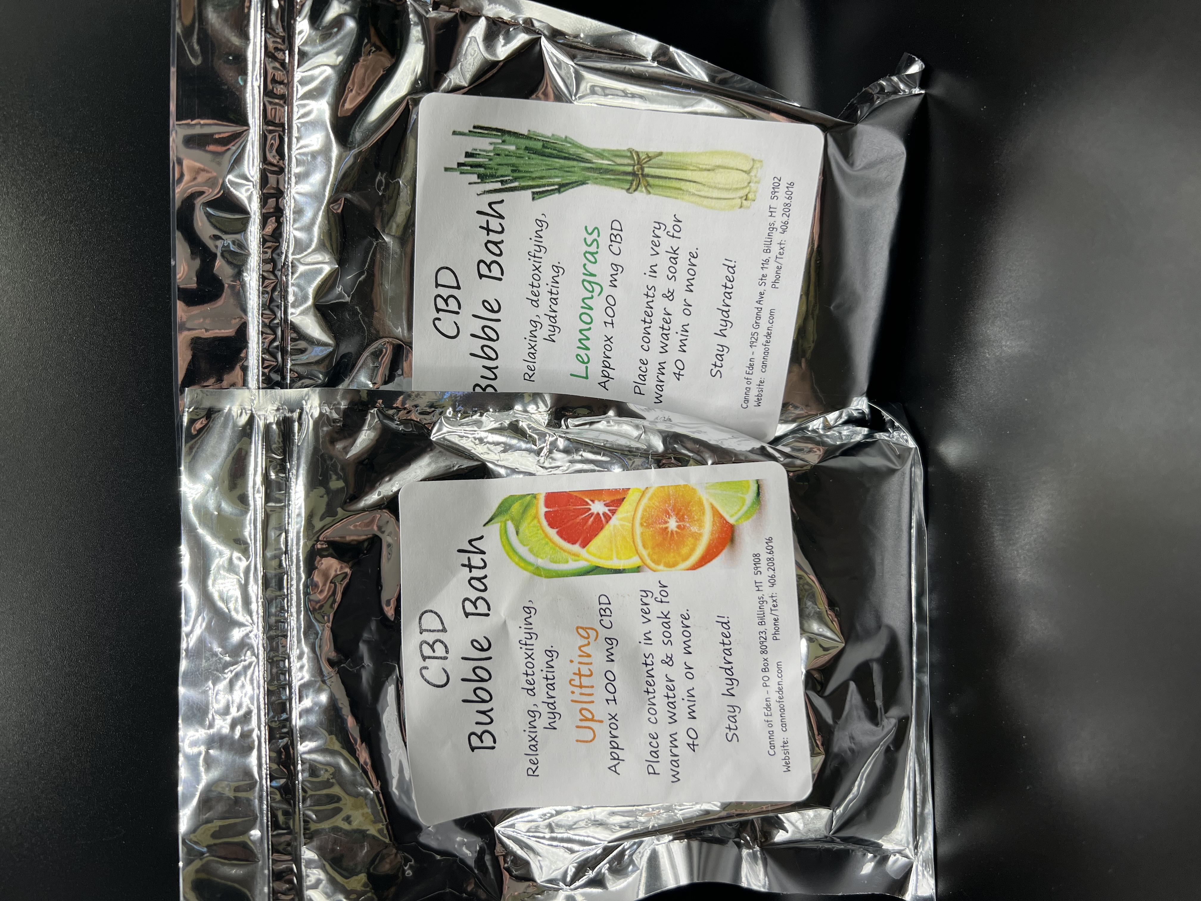 Photograph of product: Cbd Bubble Bath