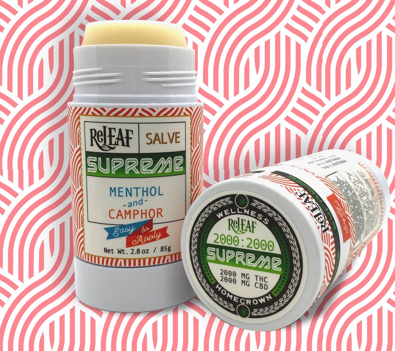 Photograph of Product: BAKED RELEAF - SUPREME SALVE - MENTHOL & CAMPHOR - 2000:2000MG