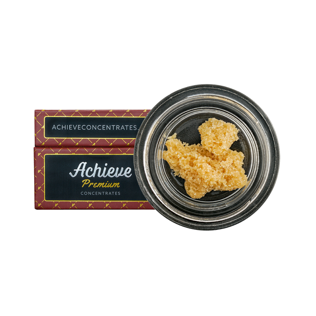 Photograph of product: Achieve - Jenny Kush Cured Crumble - 1g