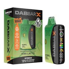Photograph of product: Dabwoods Exotics Kiwi Latto 1g LR All In One Vape