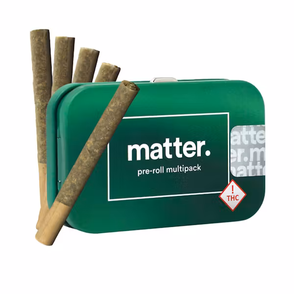 Photograph of product: matter. | Garlicane | 0.35g/5pk Pre-Roll Pack