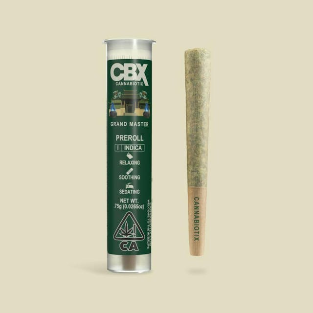 Photograph of product: Grand Master | .75g Pre-roll