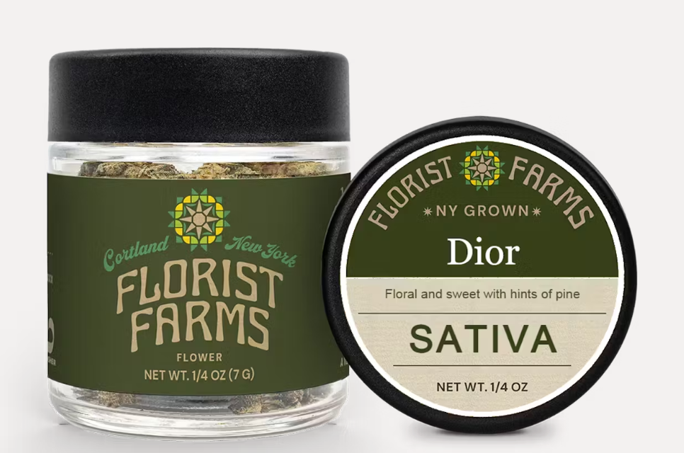 Photograph of product: Florist Farms | Dior | Flower Jar | 3.5g