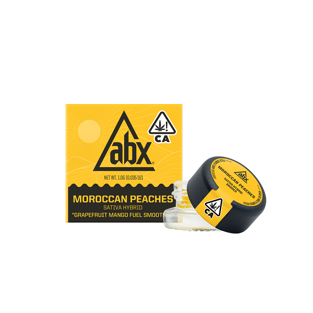 Photograph of product: ABX | Live Resin Badder | Moroccan Peaches