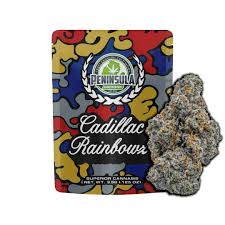 Photograph of Product: Peninsula Gardens 3.5g Pre Pack | Cadillac Rainbow - Hybrid