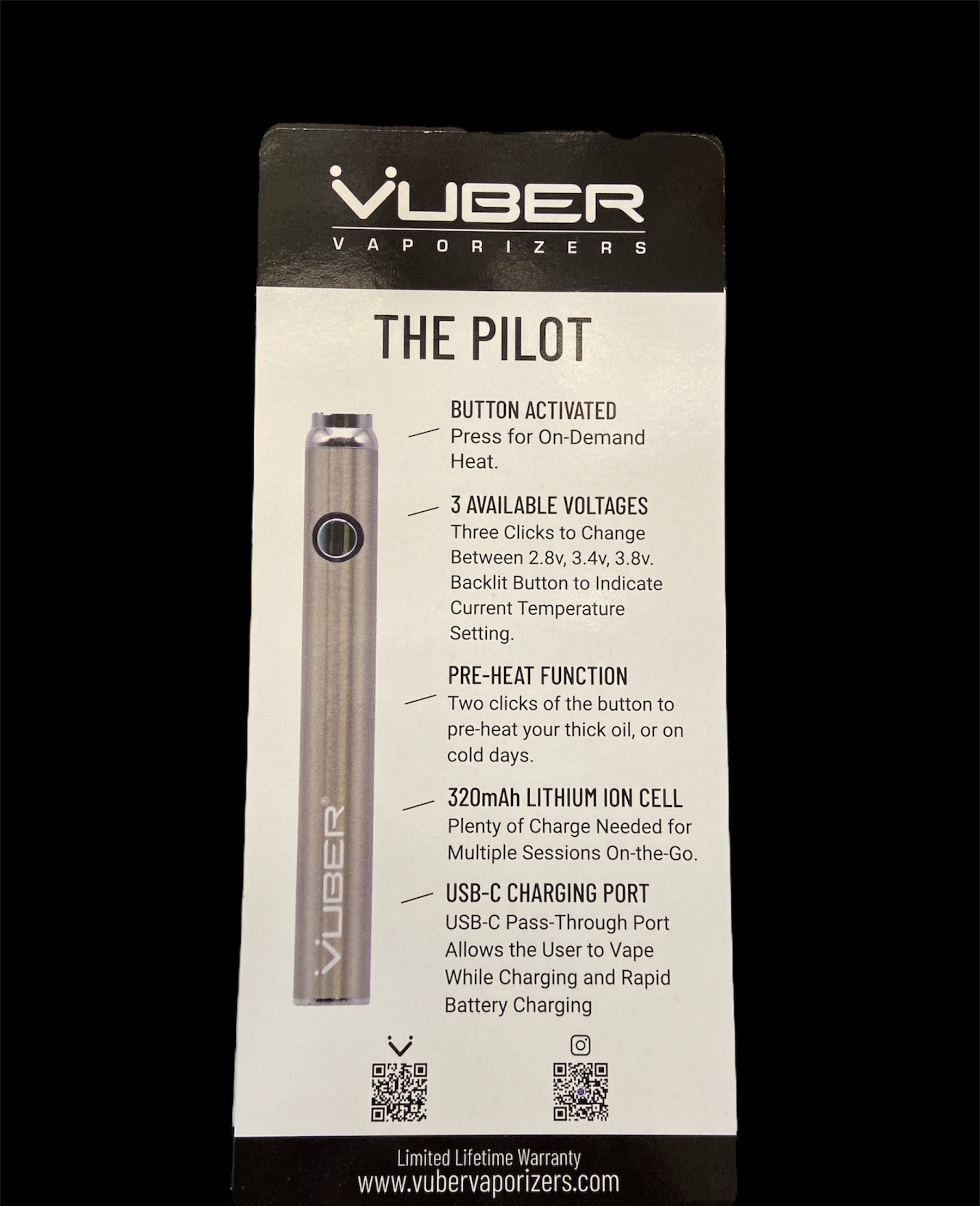 Photograph of product: Pilot Battery
