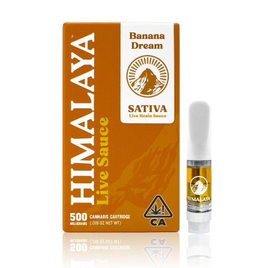 Photograph of product: BANANA DREAM - LS - 500 MG