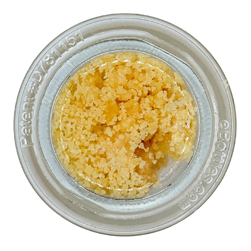 Photograph of product: Cannalicious Jungle Juice Hybrid Crumble Baller Jar 7g