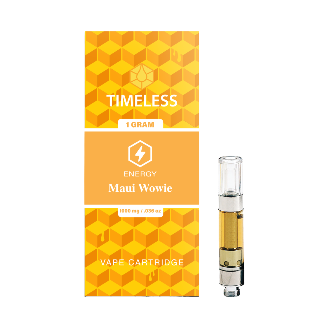 Photograph of product: TIMELESS - ENERGY - MAUI WOWIE 1000MG